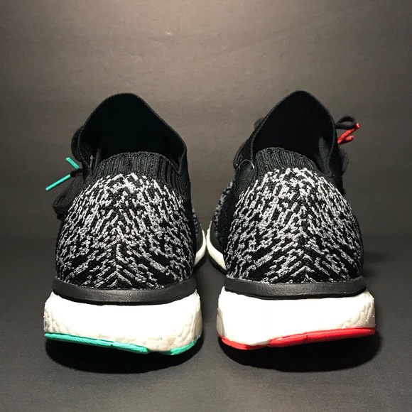 New Adidas Adizero Prime Boost Blk/Wht/Gry - Picture 5 of 8